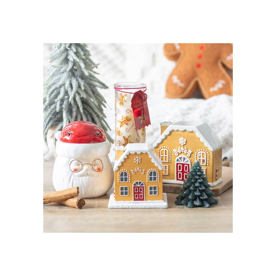 Candy Cane Gingerbread House Incense Cone Holder - product image 5