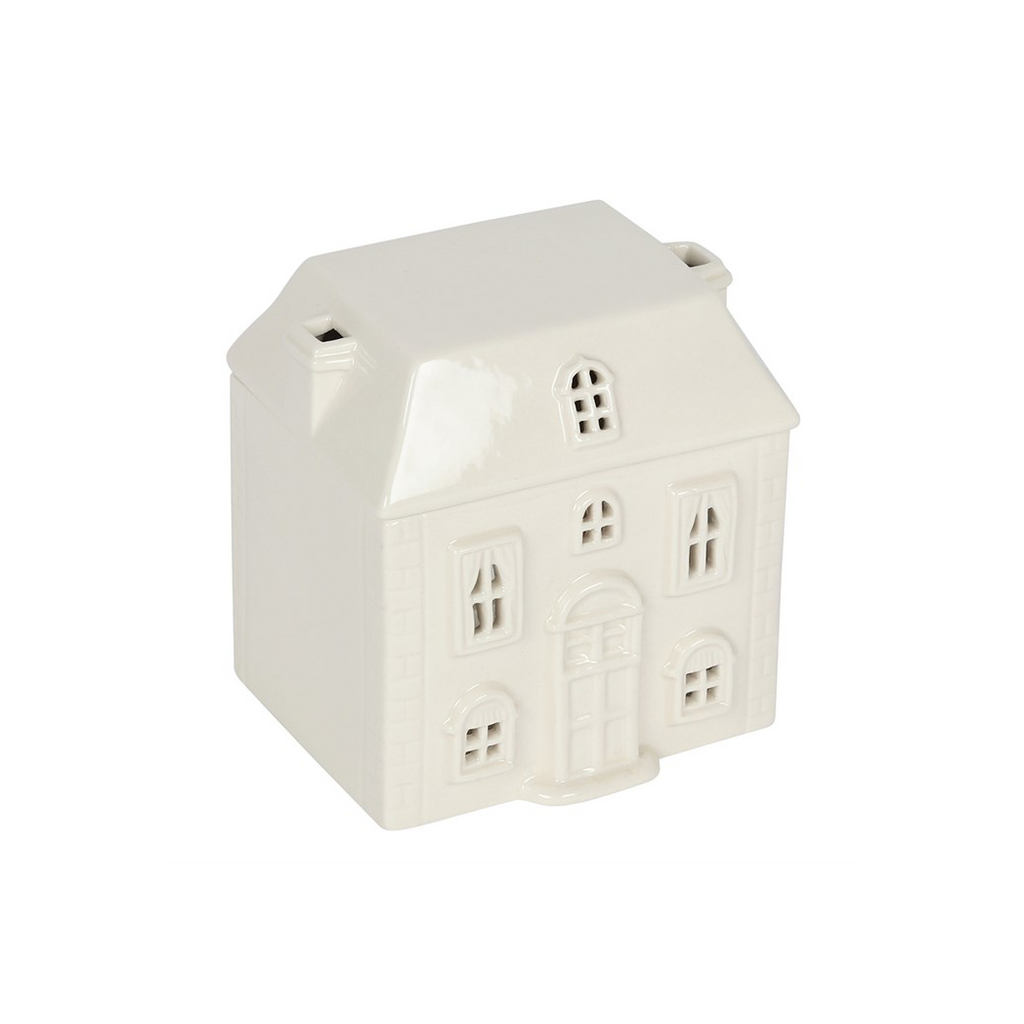 White Ceramic House Oil Burner - product image 4