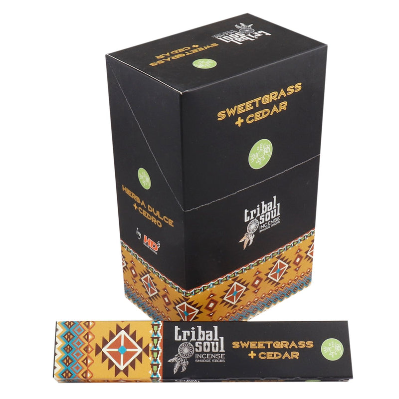 Tribal Soul Incense Sticks- Sweet Grass + Cedar product image