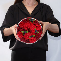 Round Box - Classic Red Roses product image 2