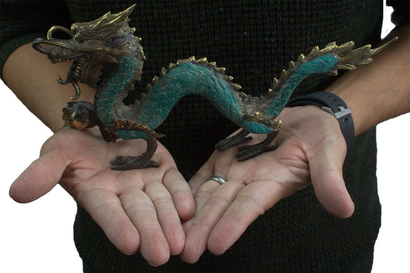 Fengshui - Med Dragon with Ball - 27cm product image