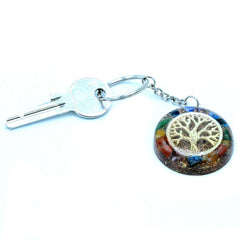 Orgonite Power Keyring - Gemstones Chakra Tree of Life product image 2