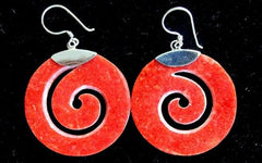 925 Silver Earrings - Scroll Design product image 4