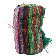 151 x 90cm Luxury Rag Rug - Green product image 7
