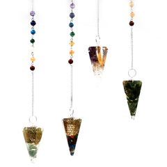 Orgonite Power Chakra Pendulum - Flower of Life product image 2