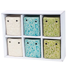 Classic Small Square Floral Oil Burners (aast) product image 2