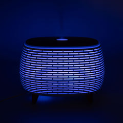 Futuristic Ribbed Aroma Diffuser with Colour-Changing Light product image 8