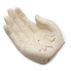 Hand Incense Burner - Lotus (white) product image 5