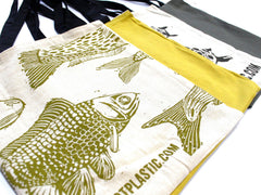 Lrg 2x4oz Reversable Cotton Bag 38x42cm - (2 designs) product image 6
