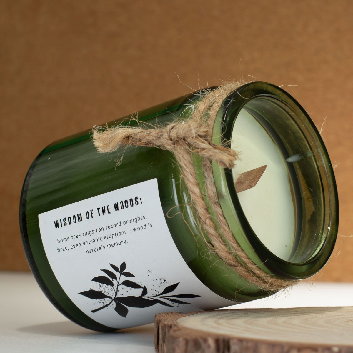 Greenman Woodwick Soy Candle - Sage & Mintwood product image 4