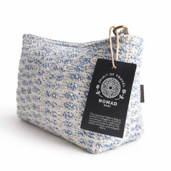 Nomad Sari Indian Jacquard Toiletry Bag - Indigo Echo product image 5