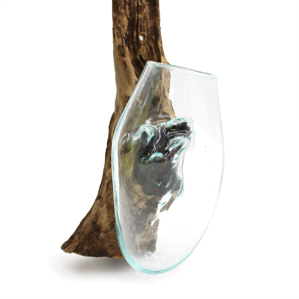 Molten Glass on Wood - Hanging Bowl product image 8
