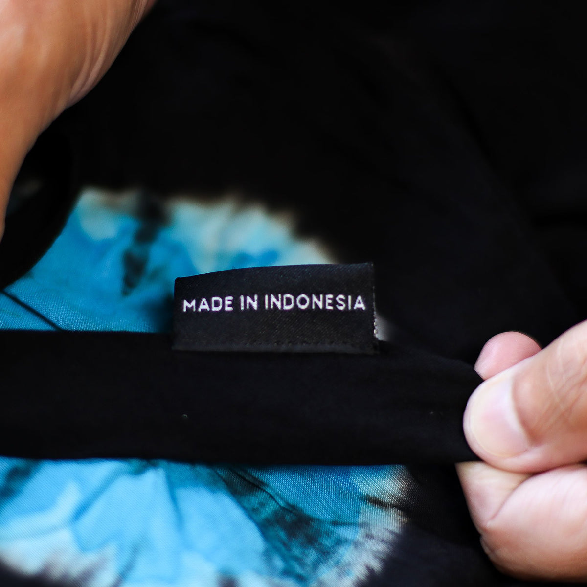 Japanese Style Lounge Pants - Black & Blue - M product image 4