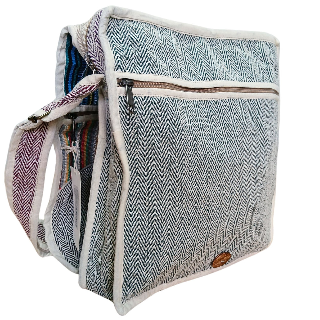 Hemp Laptop Messenger Bag - Curves - product image 6