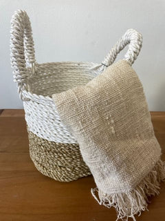 Seagrass Basket Set - Natural White product image 9