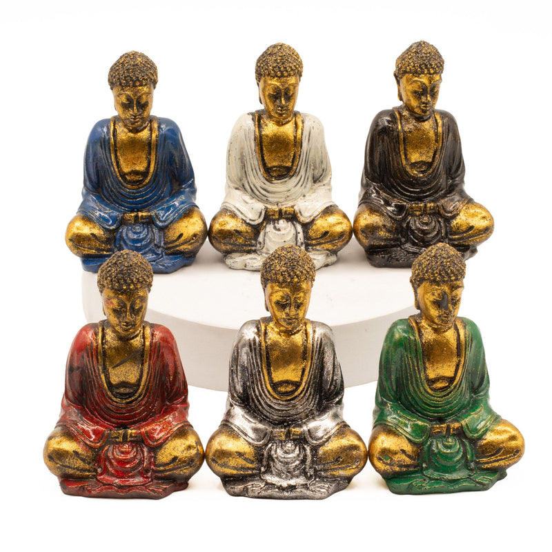 Gold Mini Buddha (Assorted Colours) product image