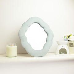 Soft Squiggly Mirror – Cloud – Cloud Blue (28x24x2.3cm) product image 4