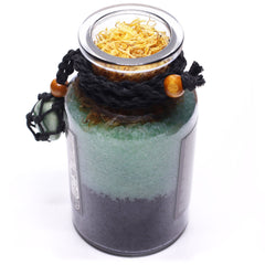 Ancient Witch Bath Spell Potion & Aventurine Crystal Amulet - Prosperity product image 3