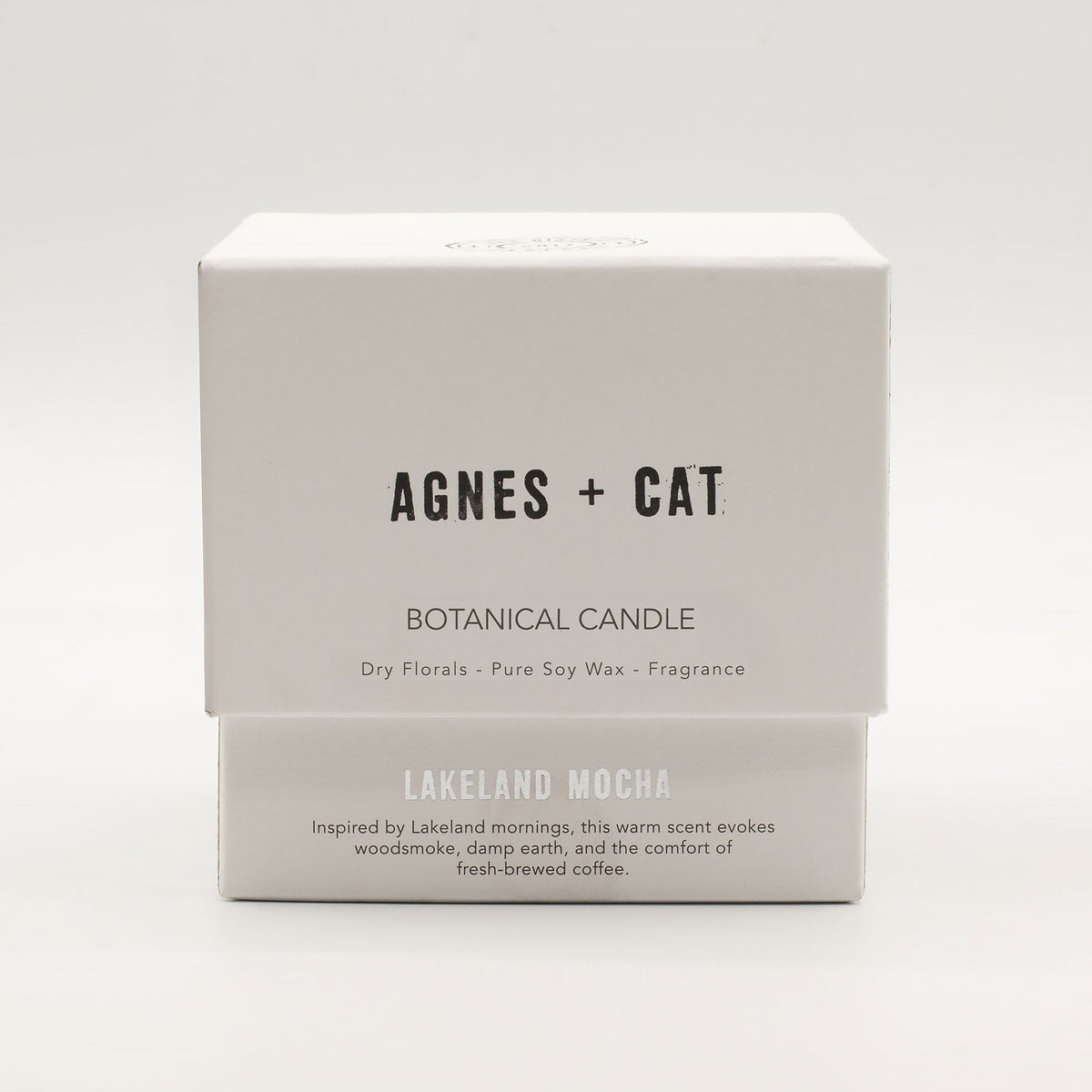 Agnes + Cat Botanical Soy Wax Candle - Lakeland Mocha product image 2