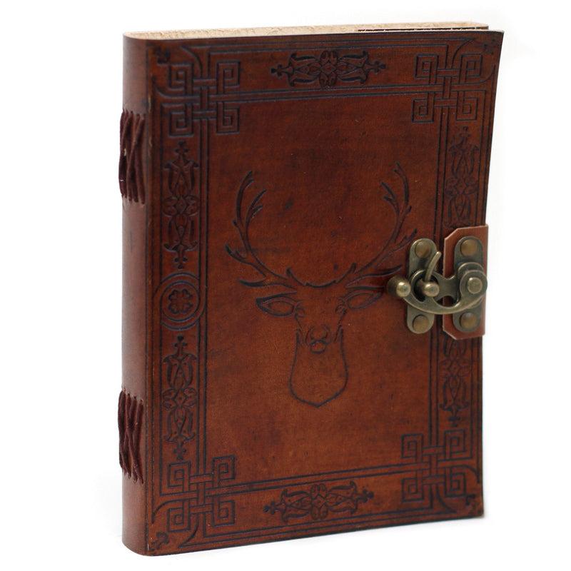 Leather Stag Notebook (6x8") product image