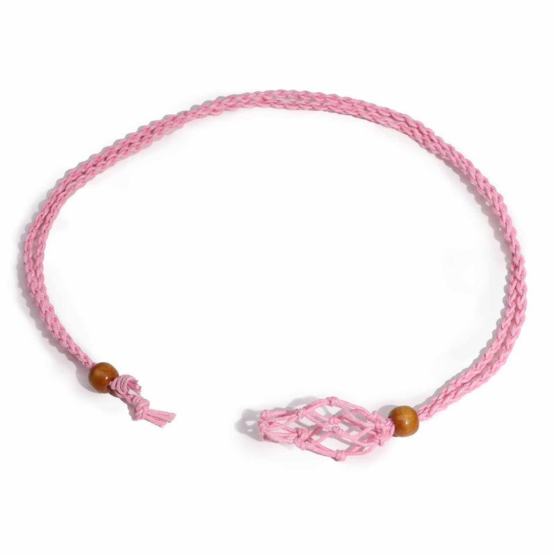 Gemstone Necklace Cord - Pink product image