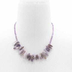 Longstone Gem Necklace - Amethyst product image