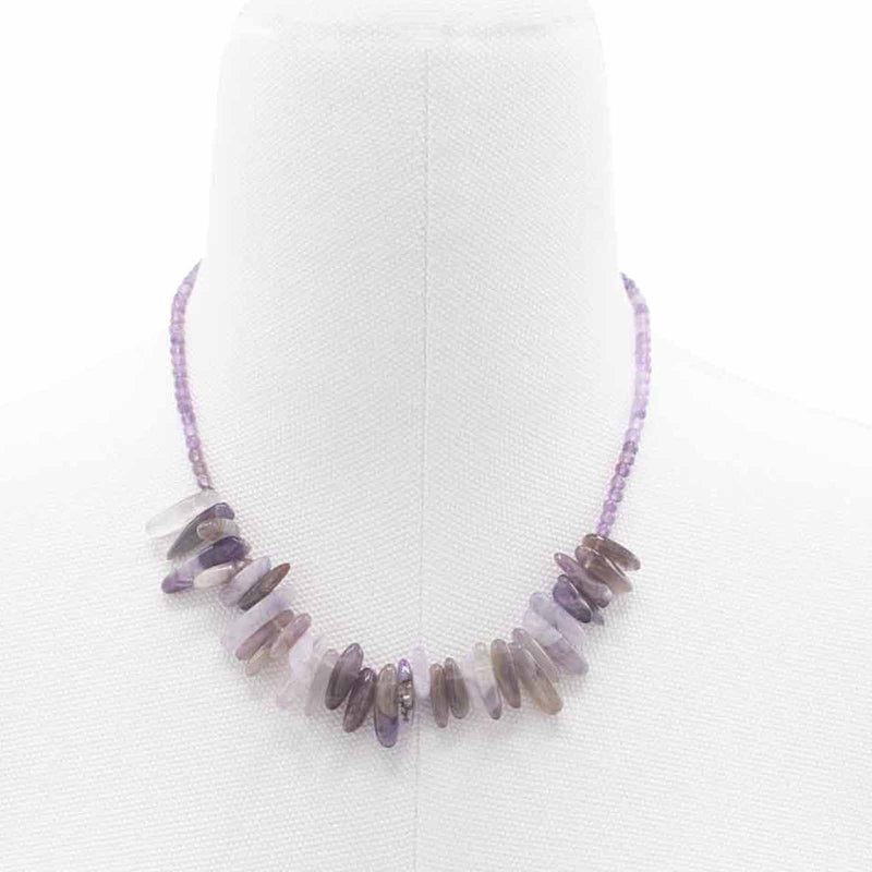 Longstone Gem Necklace - Amethyst product image