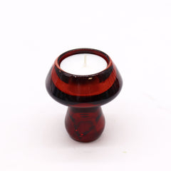Mushroom Flip Dinner Candle / Tealight Holder - Vampire Red product image 2