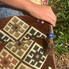 Chocolate Kilim Messenger Festival Bag product image 4