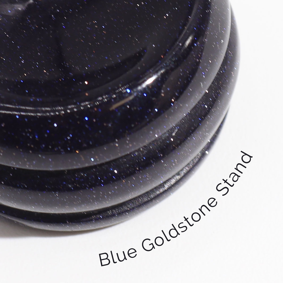 Yellow Jade Planet on a Sola Goldstone Stand (SATURN) product image 5