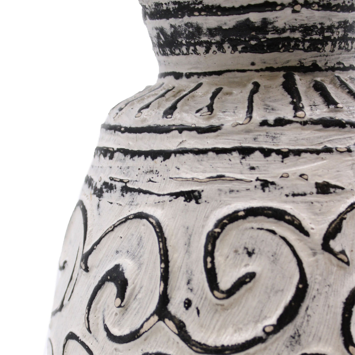Swirls Shaped Vase - Cream product image 6
