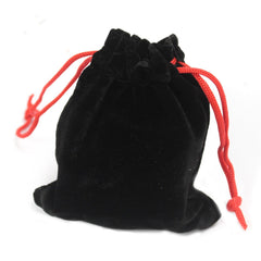 Quality Velvet Pouch - Black 10x12cm product image 4