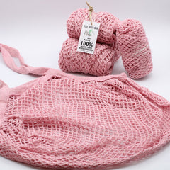 Pure Cotton Mesh Bag - Rose product image 4