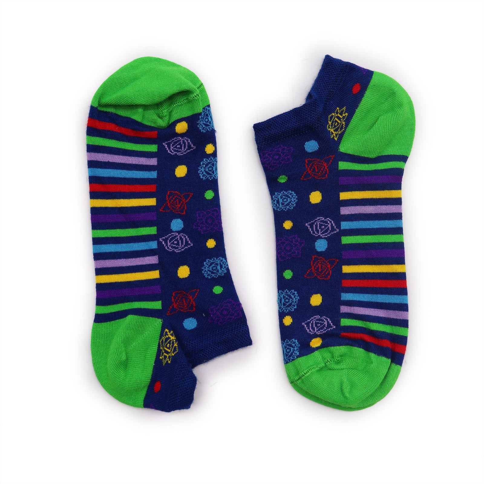 S/M Hop Hare Bamboo Socks Low (3.5-6.5) - 7 Chakra product image