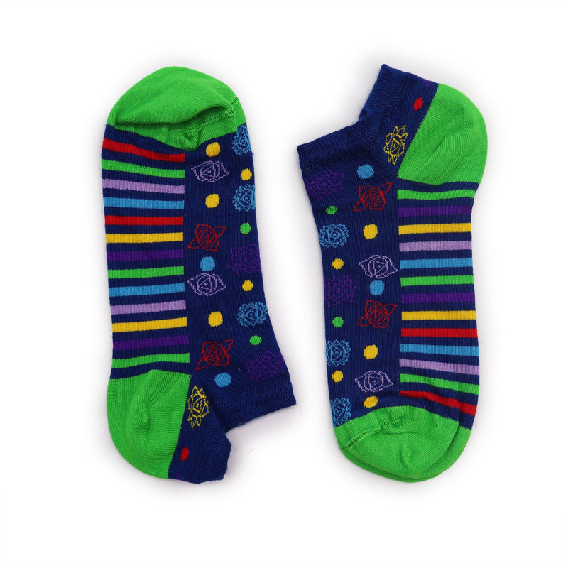 S/M Hop Hare Bamboo Socks Low (3.5-6.5) - 7 Chakra product image