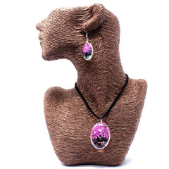 Pressed Flowers - Tree of Life set - Bright Pink product image 2