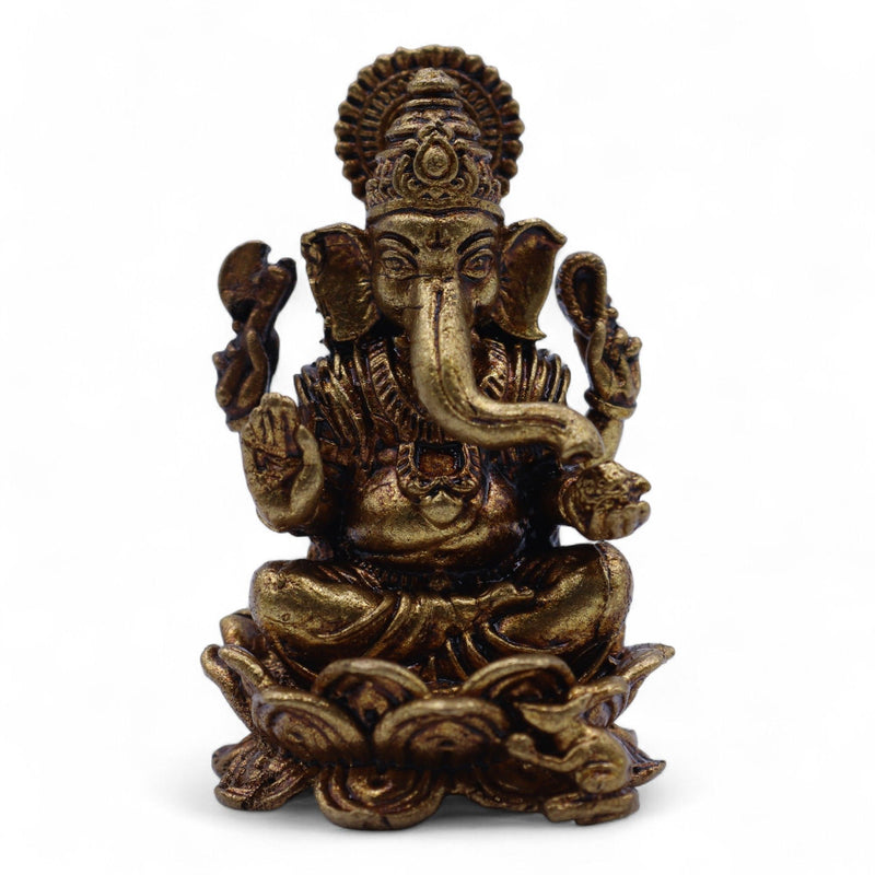 Brass Miniature Gods - Ganesha (52gms) - 49mm product image