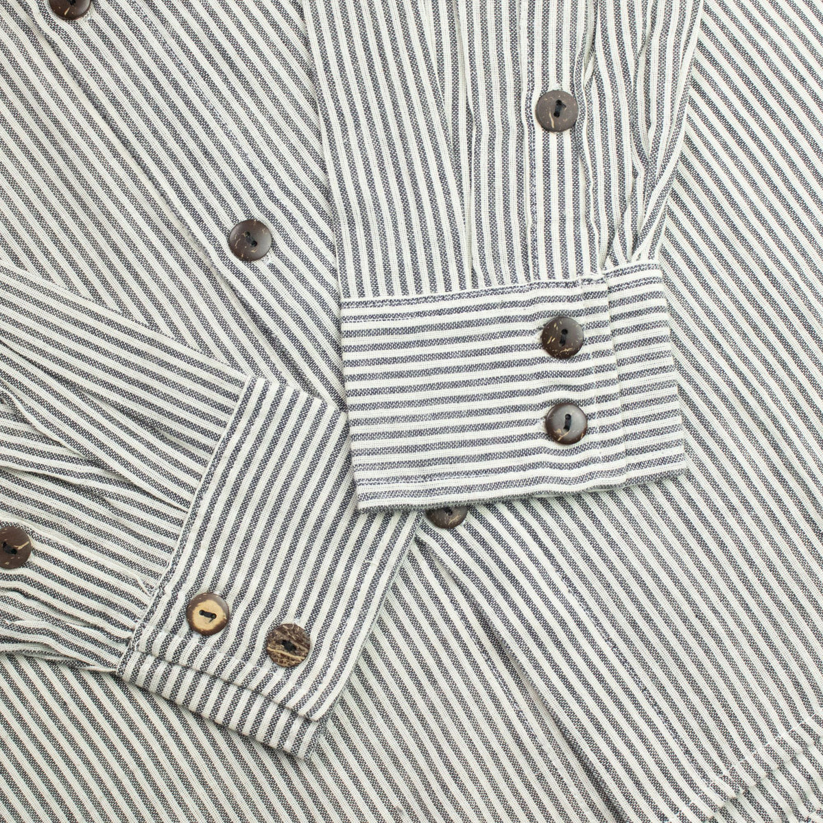 Nomad Sari Grandad Shirt - Grey Stone - Medium product image 5