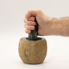 Natural Riverstone Decorative Pestle & Mortar- Small (aprox 9x7cm) product image 6