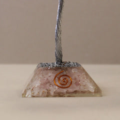 Gemstone Tree with Organite Base - 160 Stone - Rose Quartz product image 2