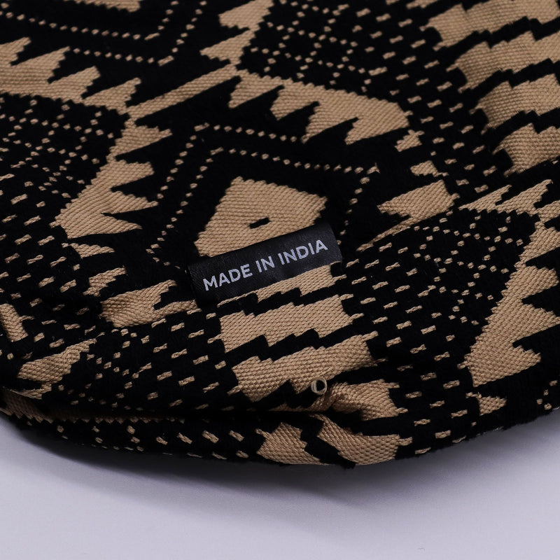 Nomad Sari Jacquard Natural Wander Muse Bags - Desert Loom product image