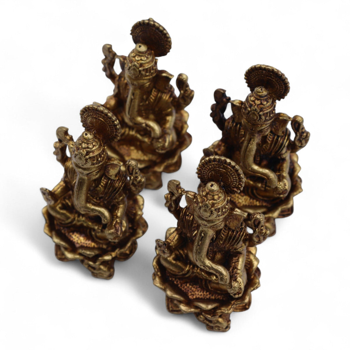 Brass Miniature Gods - Ganesha (52gms) - 49mm product image 5