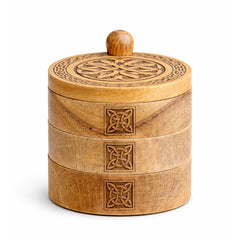 Celtic Carved 3 Tier Revolving Box product image 2