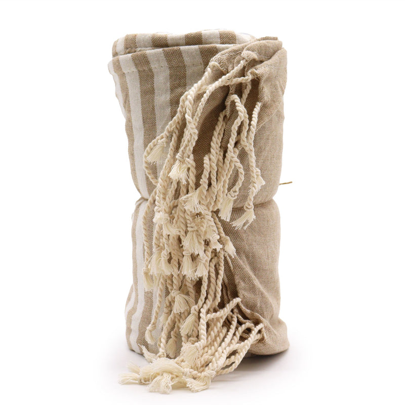 Cotton Pario Towel - 100x180 cm - Warm Sand product image