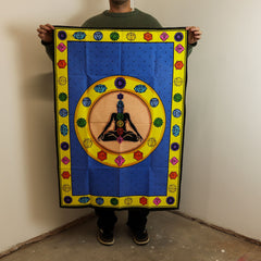 Cotton Wall Art (70x110cm) - Chakra Fibrant product image 2