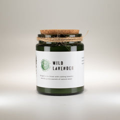 Greenman Woodwick Soy Candle - Wild Lavender product image 5