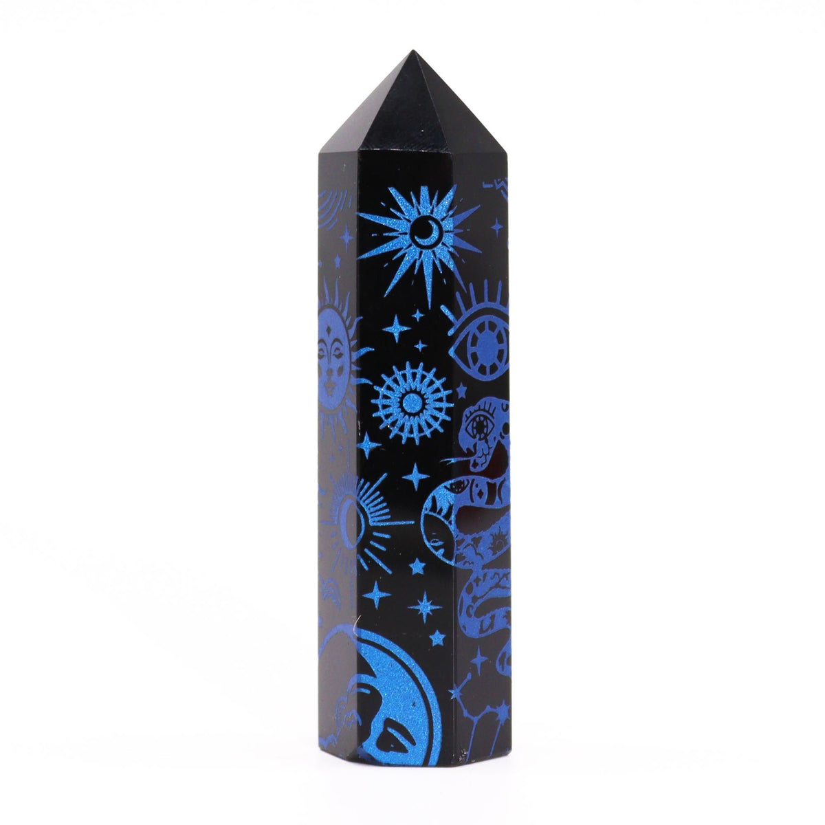 Black Obsidian Point - Mystic Story - Midnight Blue - product image 2