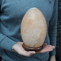 Salt Lamp Egg - Wooden Base product image 3