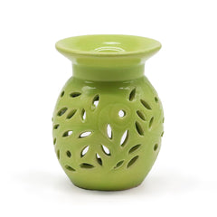 Floral Oil Burner - Lime product image 2