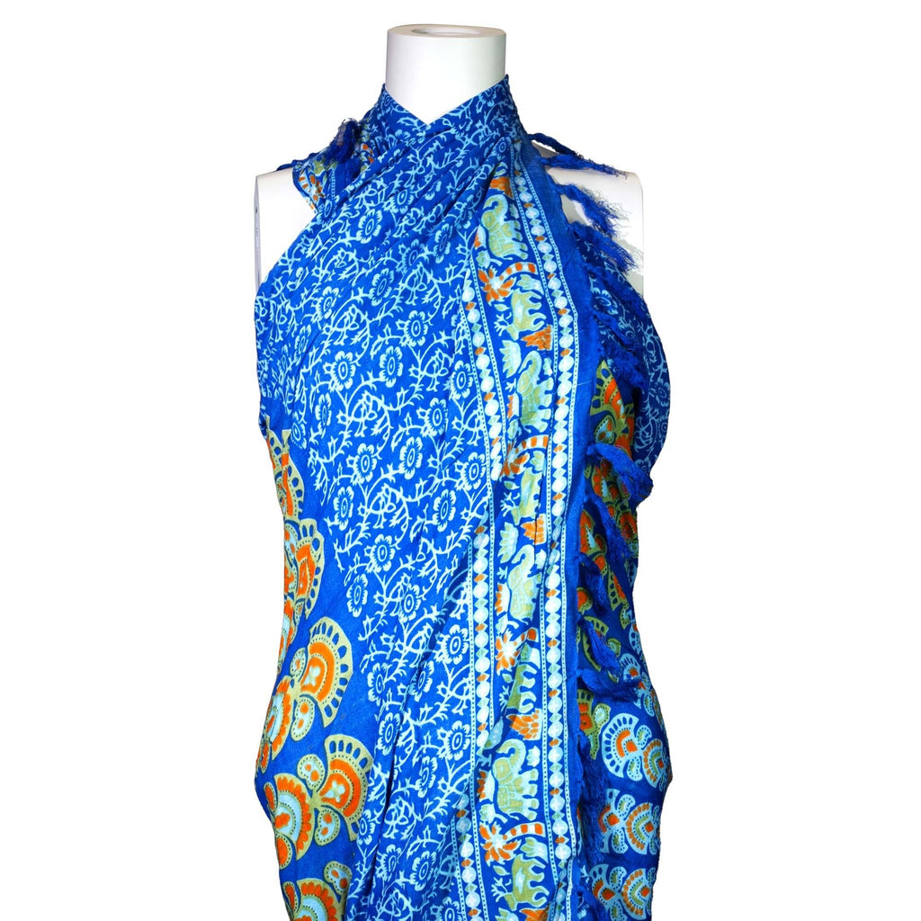 Teal Orange Mandala Sarongs product image 4
